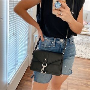 Rebecca Minkoff black bag.